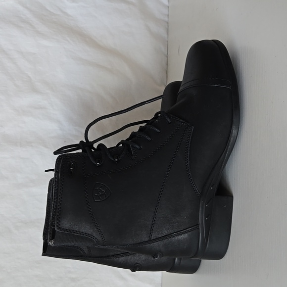 Ariat Women Scout Lace Paddock Black Boots Size 7B - Picture 3 of 11